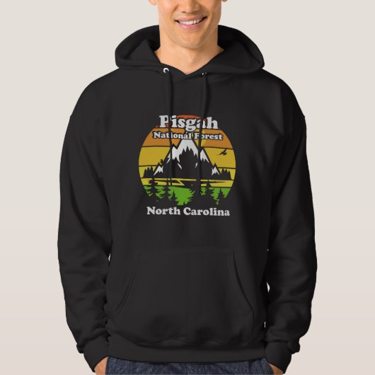 Nationaal bos van Pisgah Hoodie (Voorkant)