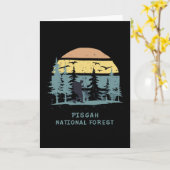 Nationaal bos van Pisgah Kaart (Gele Bloem)