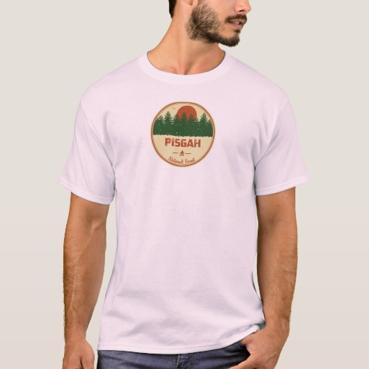Nationaal bos van Pisgah T-shirt (Voorkant)