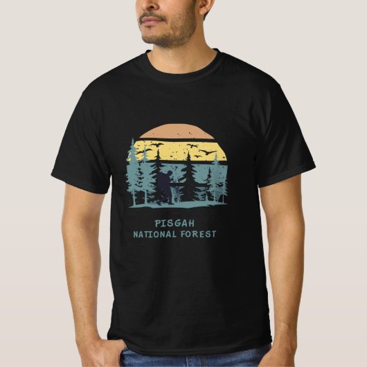 Nationaal bos van Pisgah T-shirt (Voorkant)