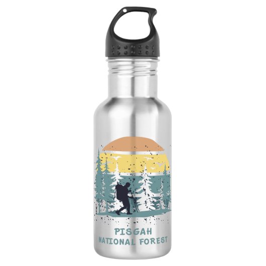 Nationaal bos van Pisgah Waterfles (Voorkant)