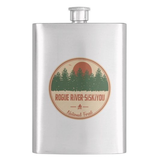 Nationaal bos van Rogue River-Siskiyou Flacon (Voorkant)