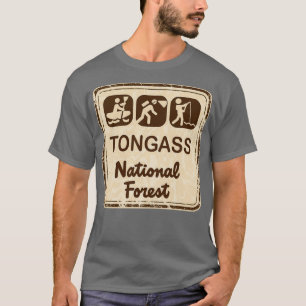 Nationaal bos van Tongass T-shirt