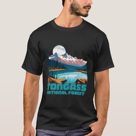 Nationaal bos van Tongass T-shirt (Voorkant)