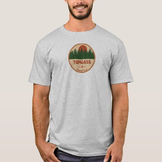 Nationaal bos van Tongass T-shirt (Voorkant)