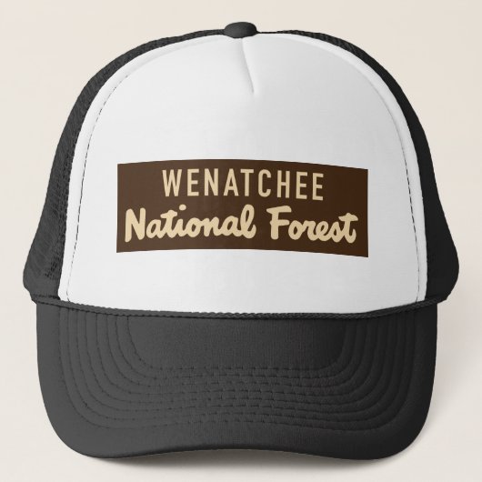 Nationaal bos van Wenatchee Trucker Pet (Voorkant)