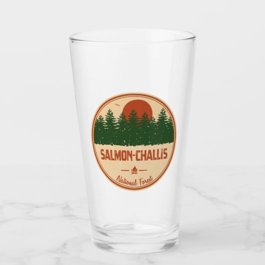Nationaal bos voor zalm-Challis Glas (Voorkant)