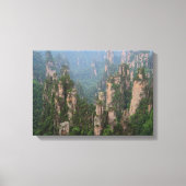 Nationaal bospark Avatar Mountains Zhangjiajie Canvas Afdruk (Voorkant)