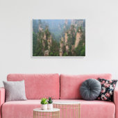 Nationaal bospark Avatar Mountains Zhangjiajie Canvas Afdruk (Insitu (Woonkamer))