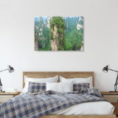 Nationaal bospark Avatar Mountains Zhangjiajie Canvas Afdruk (Insitu (Slaapkamer))