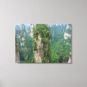 Nationaal bospark Avatar Mountains Zhangjiajie Canvas Afdruk (Voorkant)