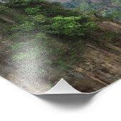 Nationaal bospark Avatar Mountains Zhangjiajie Foto Afdruk (Hoek)