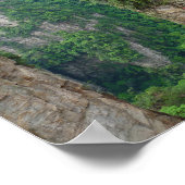 Nationaal bospark Avatar Mountains Zhangjiajie Poster (Hoek)