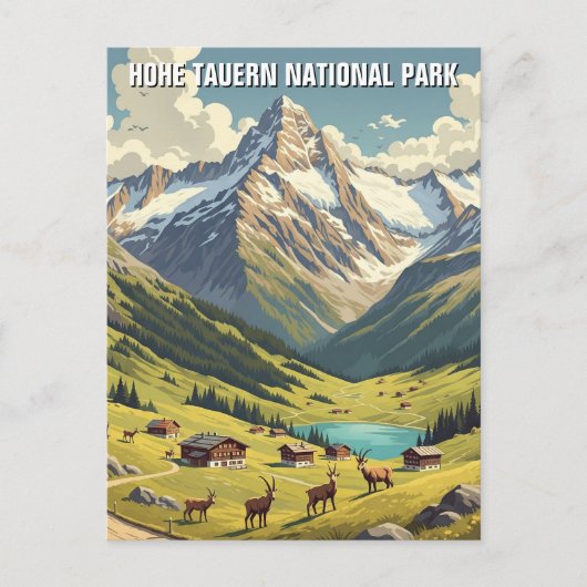 Nationaal Briefkaart Hohe Tauern (Voorkant)