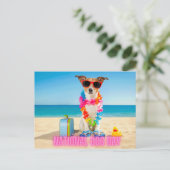 Nationaal Briefkaart van de Dog Day (Staand voorkant)