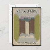  nationaal Briefkaart voor parkreizen (Voorkant / Achterkant)