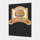 Nationaal Burger Day-teken Acryl Bord (Hoek)