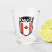 Nationaal - Canada Shot Glas (Voorkant)