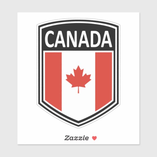 Nationaal - Canada Sticker (Vel)