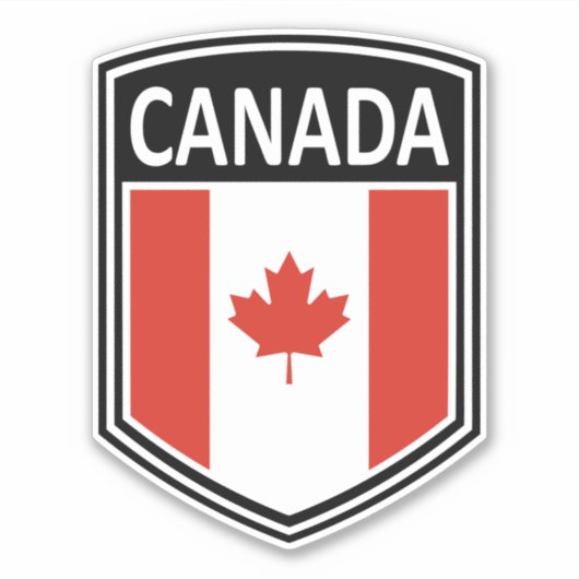 Nationaal - Canada Sticker (Voorkant)