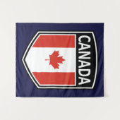 Nationaal - Canada Wandkleed (Voorkant (horizontaal))