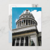 Nationaal Capitolgebouw Havana Cuba Briefkaart (Voorkant / Achterkant)