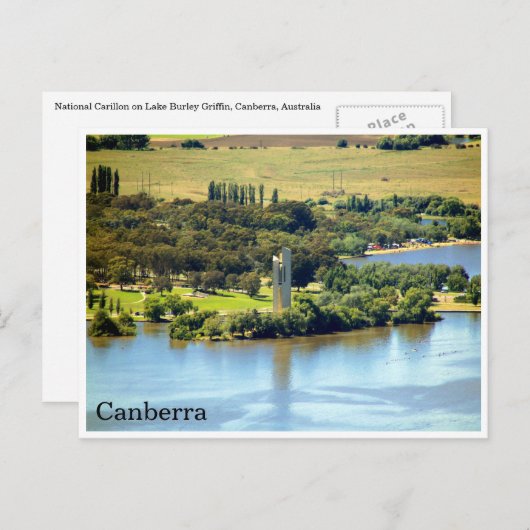 nationaal carillon-meer briefkaart (Voorkant / Achterkant)