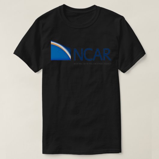 Nationaal Centrum voor Logo in de atmosfeer T-shirt (Design voorkant)