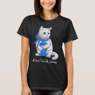 Nationaal charcot Marie Tooth Awareness Month Blue T-shirt
