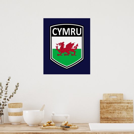 Nationaal - Cymru Poster (Keuken)