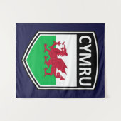 Nationaal - Cymru Wandkleed (Voorkant (horizontaal))