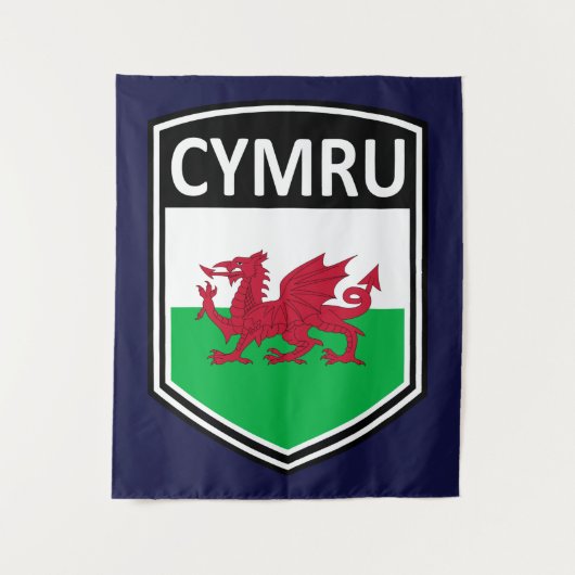 Nationaal - Cymru Wandkleed (Voorkant)