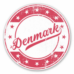 Nationaal - Danmark   Denemarken Sticker