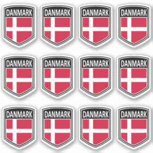 Nationaal - Danmark Sticker