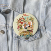 Nationaal-democratische Conventie 2012, Charlotte, Ronde Button 4,0 Cm (In situ)