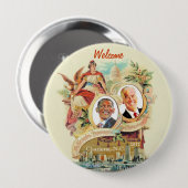 Nationaal-democratische Conventie 2012, Charlotte, Ronde Button 4,0 Cm (Voorkant /achterkant)