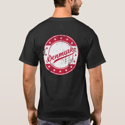 Nationaal - Denemarken T-Shirt (Achterkant)
