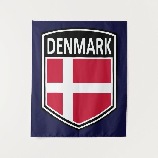 Nationaal - Denemarken Wandkleed (Voorkant)