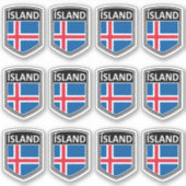 Nationaal - eiland sticker (Voorkant)