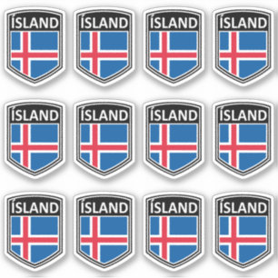 Nationaal - eiland sticker