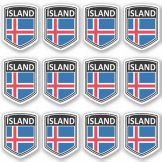 Nationaal - eiland sticker
