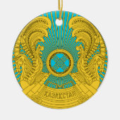 Nationaal Embleem Kazachstan Keramisch Ornament (Voorkant)