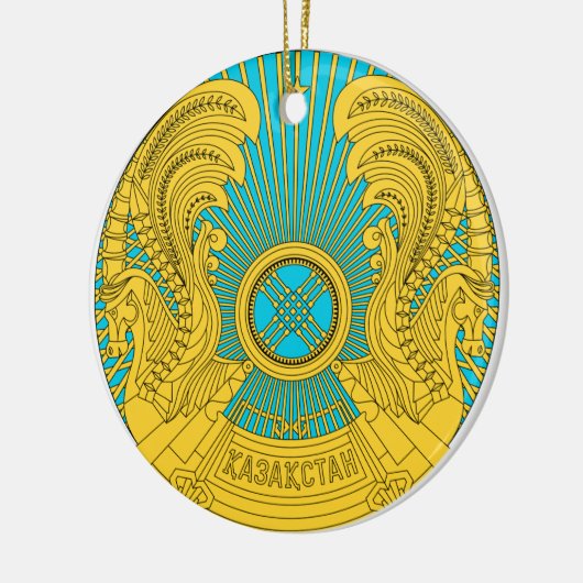 Nationaal Embleem Kazachstan Keramisch Ornament (Links)