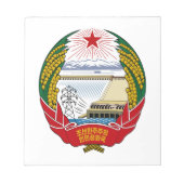 Nationaal Embleem Noord-Korea Notitieblok (Voorkant)