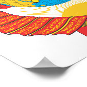 Nationaal embleem USSR Poster (Hoek)