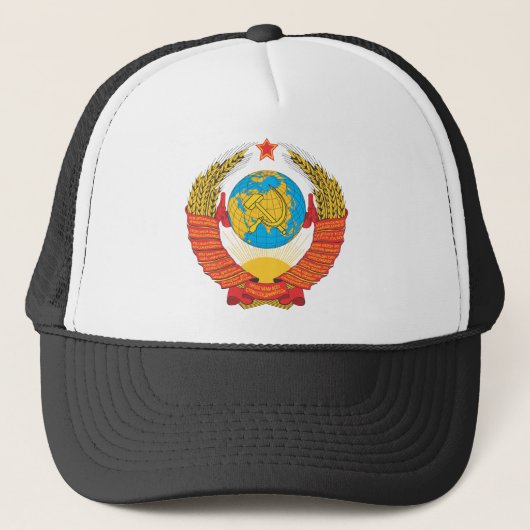 Nationaal embleem USSR Trucker Pet (Voorkant)