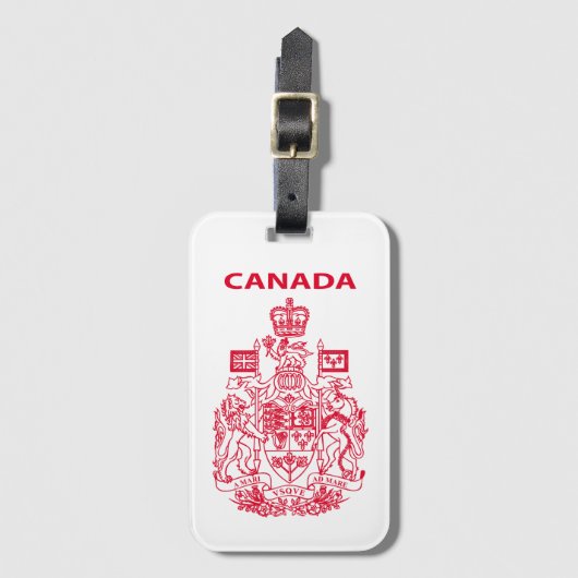 nationaal embleem van Canada Bagagelabel (Voorkant (verticaal))