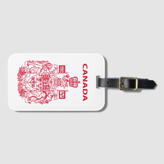 nationaal embleem van Canada Bagagelabel (Voorkant (horizontaal))
