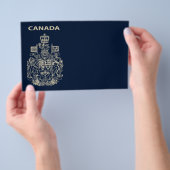 nationaal embleem van Canada Flyer (Hand)