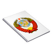 Nationaal Embleem van de Sovjet-Unie Notitieboek (Rechterzijde)